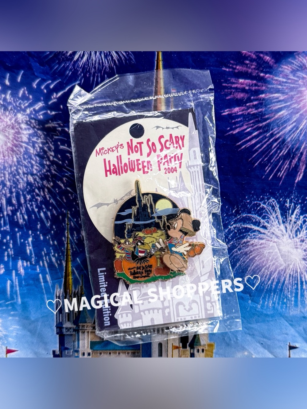Disney Parks Mickey’s Not So Scary Halloween Party Limited Edition LE Pin